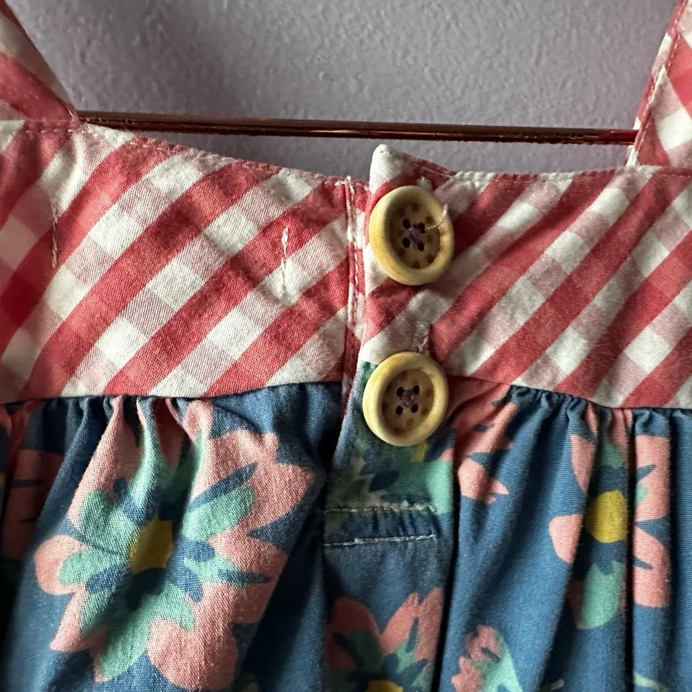 Matilda Jane Blue Floral Bow Top Size 12-18 Months - Picture 9 of 10